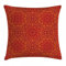 ABAKUHAUS Mandala Kissenbezug, orientalisch, Wasser und Schmutz resistent Stoff Digital Druck Für den Innen oder Außen Bereich, 60 x 60 cm, Lila Senf orange