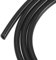 sourcing map Tuyau en Silicone 3mm ID 5mm OD 2.5 Mètre de Long Noir Tuyau d'Arrosage Haute Température