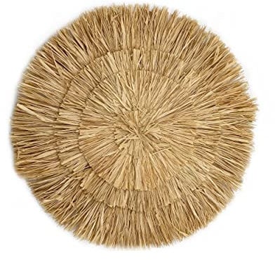 Knüllermarkt 33873 | Boho Wanddeko Deko Rafia Bast bloggerstyle modern | Deko Dekoration Wohnzimmer Schlafzimmer Flur aufhängen