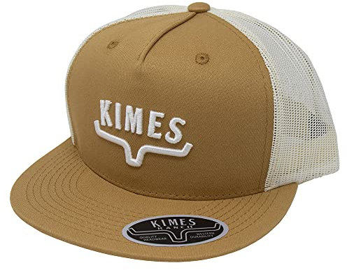 Kimes Ranch Huxton Herren 5-Panel Mesh Back Adjustable Snapback Hat, Arbeitskleidung braun, Einheitsgröße