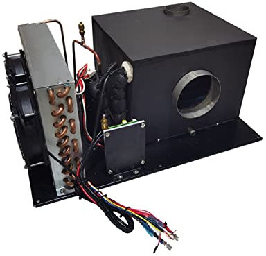 Micro-DC-Klimaanlage Kleines Kühlsystem Micro-Klimaanlage High Power DC 24V 760W for Wohnmobil, Van, Anhänger, LKW-Kabine, Camping, Elektrofahrzeugkühlung für kleinen Raum