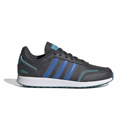 adidas Unisex Kinder VS Switch 3 Lifestyle Running Lace Shoes, carbon/bright royal/arctic fusion, 37 1/3 EU