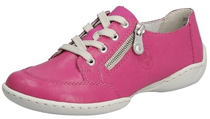 Rieker 58822, Scarpe Stringate Donna, Lilla, 41 EU
