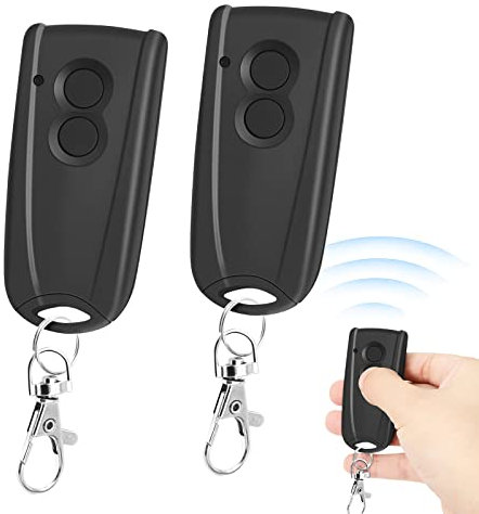 433,92 MHz Fernbedienung Garagentor,2 Stück Handsender für EcoStar RSC2-433 RSE2-433,Garagentoröffner für Hormann EcoStar Liftronic 500/700/800 für Portronic D2500/D5000/S4000,2 Kanäle