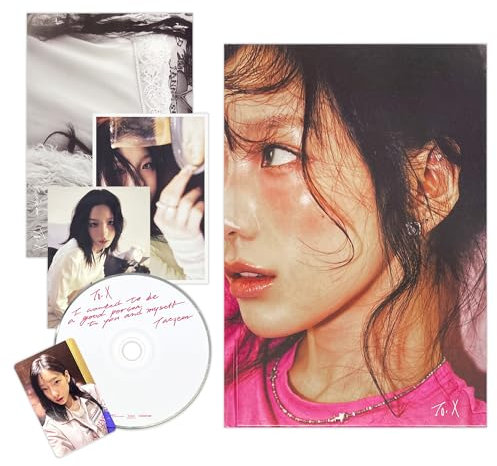 TAEYEON - 5th Mini Album [To.X] (Myself Ver.) Photobook + CD-R + Postcard + Printed Photograph + Photo Card + Foled Poster + 2 Extra Photocards