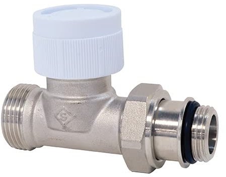 Somatherm - Corps de robinet - Corps thermostatique droit mâle 3/4 EK - mâle 1/2 (15/21) - Somatherm