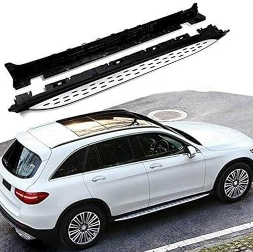 MadongJ 2 stück Auto Trittbretter Seitenschweller für Benz GLC Coupe 2016-2021, Seitenstufen Trittbrett Auto Trittbretter Seitentrittleistenpedale