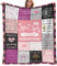 Giftota Geburtstagsgeschenk für Frauen, 150x130CM Geburtstag Frau Decke, Lustige Geschenk Geburtstag, Flauschig Wohndecke, Alles Gute Zum Geburtstag Decke für Frauen, Tochter, Mutter, Oma