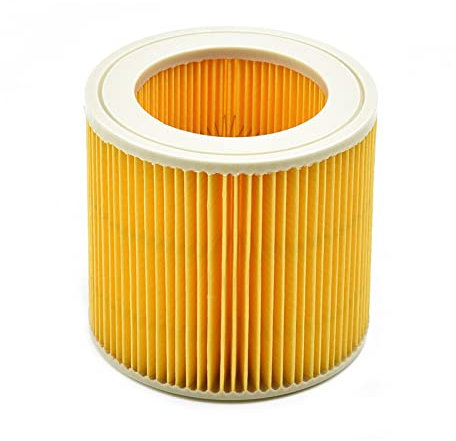 GLBMMLTHZP Remplacement du filtre for cartouche d'aspirateur compatible for Karcher A2004, A2054, A2204, A2656, WD2.250, WD3.200, WD3.300 Aspirateurs Pièces d'aspirateur