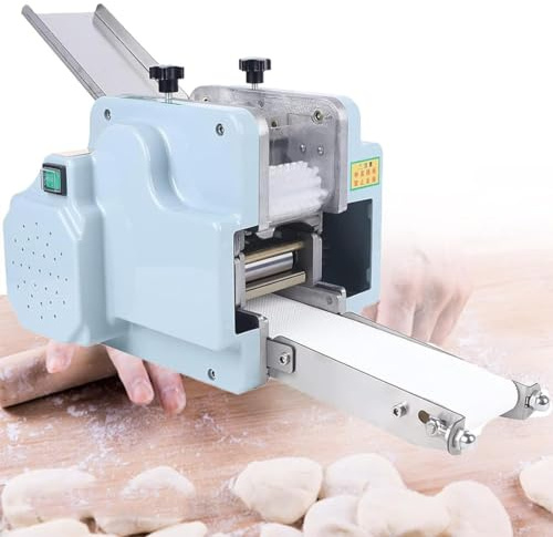 Knödelhautmaschine, Automatische Teigtaschen wickler maschine Aus Edelstahl, 120 W Runde Formteigverarbeitungsmaschine 60 Stück/Min, Für Gewerbliche Haushaltsrestaurants