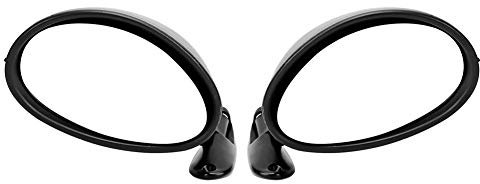 BAFOVY Universal Side Door Rearview Mirror Vintage Car Accessory 2 Pack with ABS+Glass Construction for Improved Visibility and Retro Design