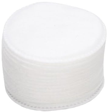 LUCKDANO Cotton Rounds Makeup Double Side – 100 Stück 3-lagige, Weiche, Fusselfreie Wattepads aus Pflanzenfasern für das Gesicht, Ideal Zum Entfernen von Make-up und Zur Hautpflege (150 Stück)