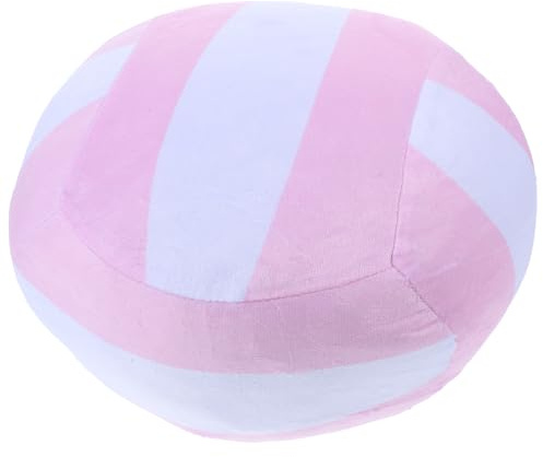 Kisangel Volleyball Plüschtier 22cm Großzügig Pp Baumwolle Füllung Weich Elastisch Mädchen Kuschelkissen und Sportliche Deko für Kinderzimmer