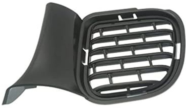 Doppelsteg Nieren Für Dodge Für Challenger 2015-2022 68259763AA 68259762AA Frontschürze Kühlergrill Nebel Licht Grill Doppelsteg Grill(L)
