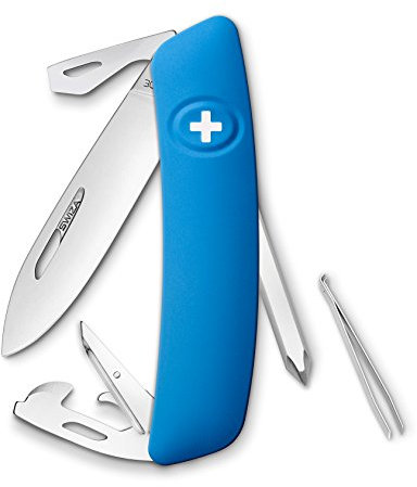 SWIZA Erwachsene D04 Taschenmesser, blau, One Size