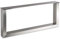 SOTECH Bâtis de Table KUFE Vrai Acier INOX/Profil 80 x 40 mm/Hauteur: 400 mm/Profondeur: 800 mm Pied de Table avec