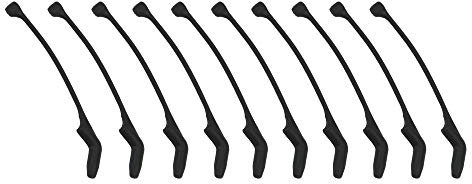 Korda D Rig Kickers Green - 10 Gummiringe, Größe:Large - für Hakengr. 2-4