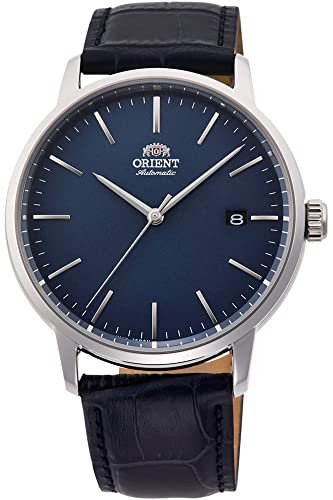 Orient Herren Analog Automatik Uhr mit Leder Armband RA-AC0E04L10B