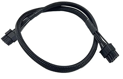Zahara 8 Pin auf 8 (Pin) PCIE VGA Netzteilkabel Flex 18AWG Ersatz für EVGA Supernova 550-1300 G2 G3 G5 750 B2 B3 P2 T2/8 (Pin) PCIE-Kabel EVGA Netzteilkabel 8 (P-PSU auf GPU 8 (6+2) Pin