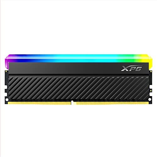 ADATA XPG SPECTRIX D45G 3600 MHz 32GB (2x16GB) DDR4-RGB-Speichermodul, dual Package, High Performance Desktop Arbeitsspeicher, AX4U360016G18I-DCBKD45G, Black