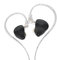 Linsoul KZ AST - 24 auricolari in-ear IEM ad armatura bilanciata con cavo staccabile a 2 pin da 0,75 mm, per musicisti e audiofili (senza microfono, nero)