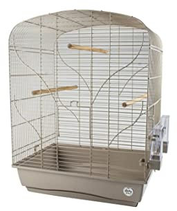 duvoplus, Vogelkäfig Mocha Bella, 54 x 39 x 71 cm, Mokka, Vögel, Mokka, Vögel