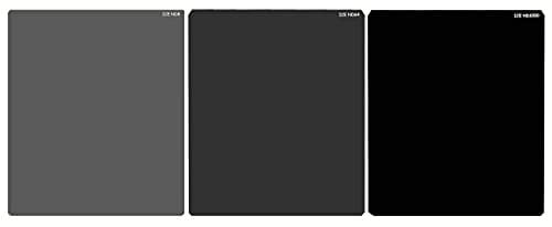 ICE 3 ND Filter Set ND8, ND64, ND1000 Neutral Density Optical Glass 84mm x 98mm Cokin P Compatible