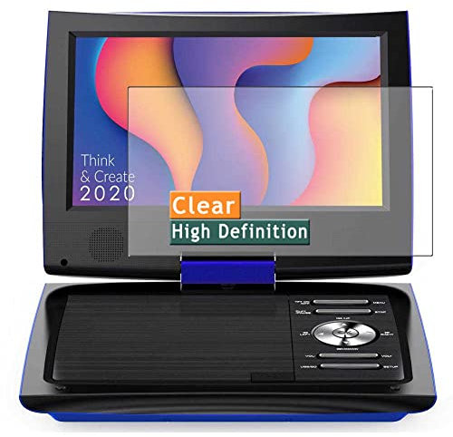 Vaxson 3-Pack Screen Protector, compatible with SUNPIN Portable DVD Player 9.5, TPU Guard Film Protectors Sticker [NOT Tempered Glass] New