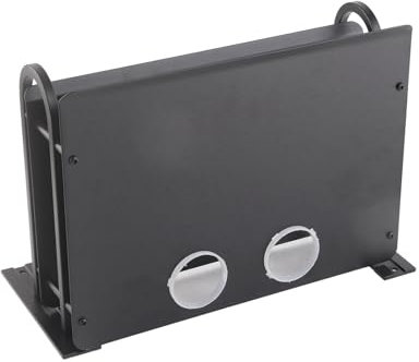 YWBL-WH Scaffale per Decoder Via Cavo, Scaffale per TV Box 28 X 26 X 21 Cm, Scaffale a Parete, Scaffale a Parete Sospeso per Router, Modem, Dvd, Proiettore, Set, TV e Mobili Multimediali
