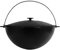 4BIG.fun Gusseisen Kazan 15 L Schwenktopf Kasan mit Deckel aus Gusseisen Wokpfanne Grill Cast Iron Campingtopf Kessel Asia Wok Traditioneller Gusstopf Grillwok