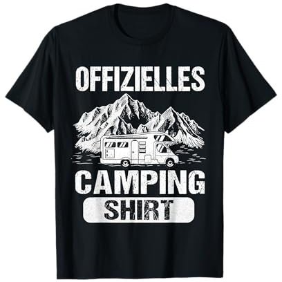 Offizielles Camping Shirt Camper Wohnmobil T-Shirt
