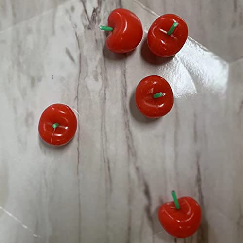 Cake Toppers,Cake Decoration Supplies,Baby's First Birthday Candles Cake Baking Decorating Supplies Creative Simulation Cherry Shaped Cake Toppers ( Color : Cherry Candle 2 ) ( Color : Cherry Candle 2