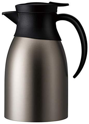 Carafe sous Vide Thermique en Acier Inoxydable 304, Double paroi du 200b u200b isolée sous Vide u200b u200b Thermos et Pot de Boisson, Isolation sous Vide 24 Heures de rétention Chaude et Froide