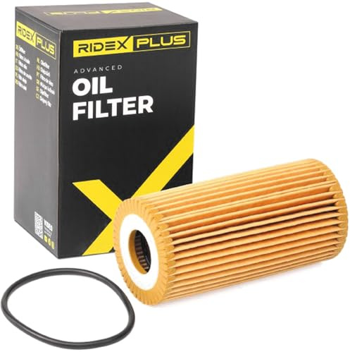 RIDEX PLUS Ölfilter Motorölfilter Filtereinsatz mit Dichtung 7O0137P Kompatibel mit MERCEDES-BENZ C-Klasse T-modell S205 C-Klasse Limousine W205, NISSAN Qashqai/Qashqai +2 I J10, NJ10, RENAULT
