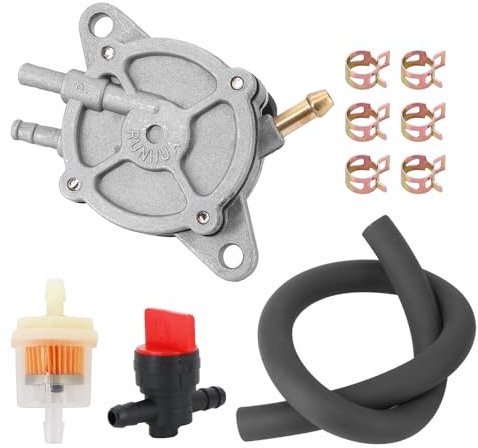 Dokili Kraftstoffpumpe Gaspumpe Motorrad Roller Vakuum Kraftstoffpumpe Range Extender Pump für Motorroller GY6 50cc-250cc