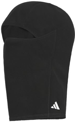 adidas Standard-Sturmhaube für kaltes Wetter, warm, weiches Fleece, Snowboard und Skimaske für Winteraktivitäten, Schwarz/Weiß, Schwarz/Weiß, Einheitsgröße