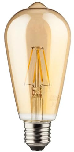 Müller-Licht LED Filament Leuchtmittel Retro Edison 4,5W = 32W E27 Gold 350lm extra warmweiß 2000K