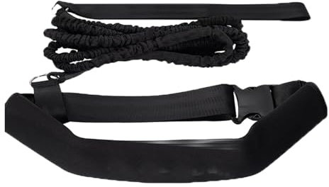 Schwimmtrainingsgürtel, 4 m, Schwimmleine, Schwimmgurt, Stationäres Schwimmen, Wasserschwimm-Widerstandsgürtel, Schwimm-Bungee-Trainingsgürtel, Pool-Schwimmtrainer-Gürtel, Gurt, Schwimmgürtel, Schwi