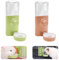 Orssmigs 2 Pièces Distributeur Eau Petits Animaux,600ML Automatique Biberon Lapin,Suspendue Anti-Goutte Abreuvoir Lapin pour Cochon d'Inde Hamster Chinchilla Hérisson Perroquet et Animaux Accessoires