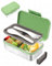 Bugucat Fiambrera Acero Inoxidable 900ML,Lunch Box Acero Inoxidable con 1 ParticióN ExtraíBle, a Prueba de Fugas Fiambrera para Niños, Fiambrera Apta para Microondas y Lavavajillas,Libre de BPA