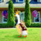 Cosblank Taco Goose Outfit Halloween Statue Gans Kostüm mit Hut Veranda Gans Outfit Garten Rasen Mexikanische Dekor Hof Gans Outfits Gans Kleidung für Dekoration Zement Gans Indoor Outdoor
