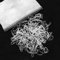 500 Stück Transparent Haarhalter Haargummi Clear Hair Elastics