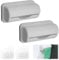 WhizNook 2 Piezas Dispensador Bolsas de Plastico, Soporte para Bolsas de Plástico, Dispensador de Bolsas de Basura Montado en la Pared, Organizador de Bolsas de Plástico, para Cocina y Baño