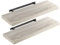 Casaria® 2X Wandregal Holz Eiche Hängeregal mit Halterung 15kg Tragkraft Küche Wohnzimmer Flur Schweberegal Bücherregal Regalbrett Schwebend 70cm