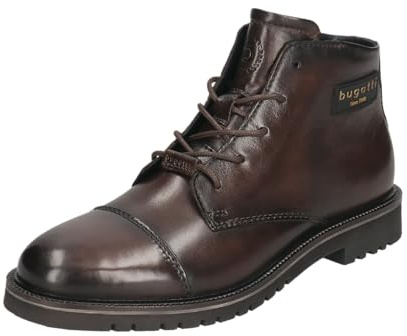 bugatti Herren Schnürstiefel, Männer Stiefel Kaltfutter, Wechselfußbett