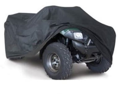 XXXL Quad ATV Abdeckplane Fahrzeug Abdeckung Schutz Cover Winterfest Staub Regen UV-Schutz Schwarz