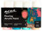 MONT MARTE Acrylique Pouring Peinture Set Flamingo – 4x60ml – Pré-mélangées avec Pouring Medium – Rose, Phthalo Turquoise, Turquoise, L'or Rose