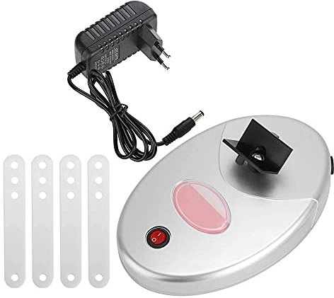 Nagellack Schüttler, Nagellack Shaker Paint Shaker Einstellbare Nagel Gel Lack Flaschen Schütteln Maschine Schütteln Gleichmäßig Werkzeuge mit 4 Fixgurten für Nagel-Kunst-Tattoo