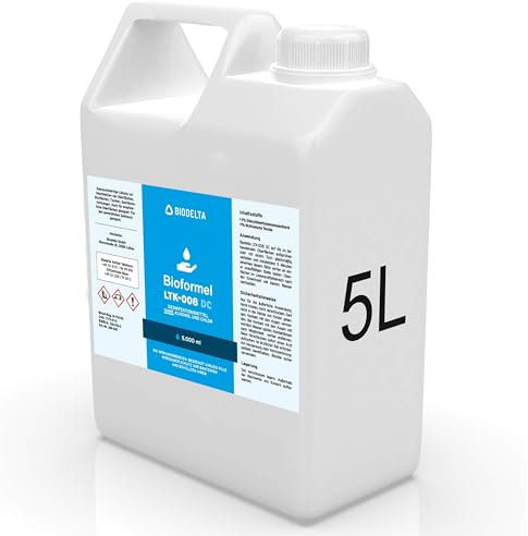 BioFormel DC Flächendesinfektionsmittel 5L | Desinfektionsmittel | LTK-008 | Made in Germany
