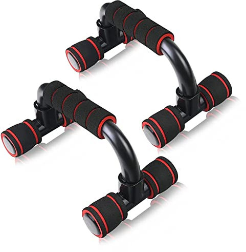 Flintronic Liegestützgriffe Push Up Stand Bars, 2er Set Push Up Bars, Rutschfeste Liegestützgriffe, Liegestütze Griff für Muskeltraining und Krafttraining